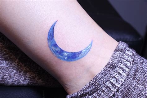 Pin by Trevor Kelvie on My Style | Blue moon tattoo, Moon tattoo, Blue ...