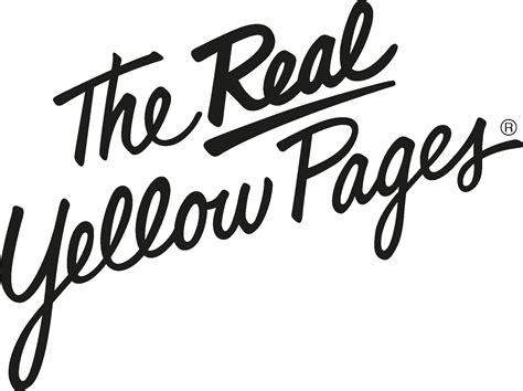 The Real Yellow Pages Logo Vector - (.Ai .PNG .SVG .EPS Free Download)