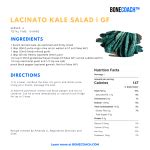 Lacinato Kale Salad | GF | BoneCoach™ Recipes