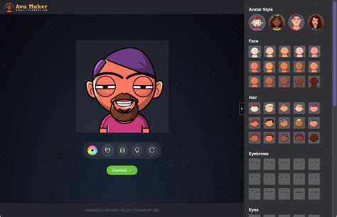 Avatar Maker - Create cartoon avatars online for free - SideProjectors ...