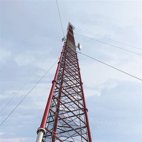 Radio Tower 2000ft 3D model | CGTrader