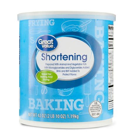 Great Value Shortening, 42 oz Can - Walmart.com