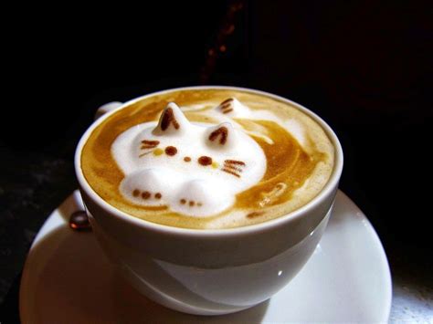 32 Most Eye-catching Sculptures of 3D Latte Art | Cafe food, Yummy food ...