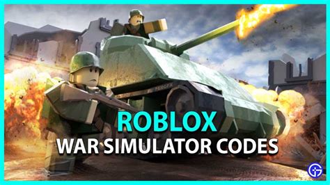 Roblox War Simulator Codes (August 2023) - Gamer Tweak