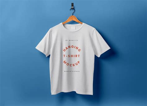 Free Hanging T-Shirt Mockup PSD - Good Mockups