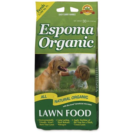 Espoma 2,500-sq ft Organic Organic or Natural Lawn Fertilizer (7-2-2 ...