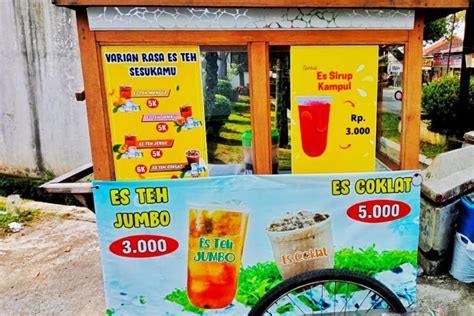 Es Teh Sesukamu, Kedai Es Teh Unik di Sukoharjo, Coba Saja Kalau Tidak ...