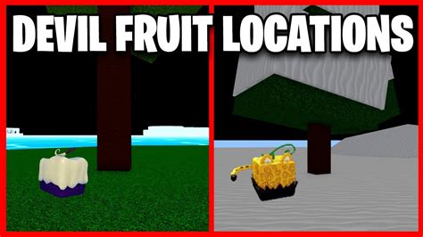 Blox Fruits Spawn Locations