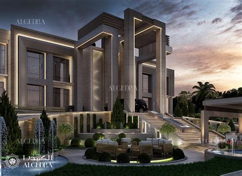 Luxury modern villa design in Dubai | Algedra Interior Design