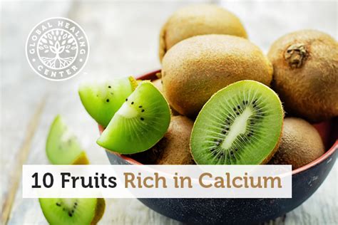 10 Fruits Rich in Calcium