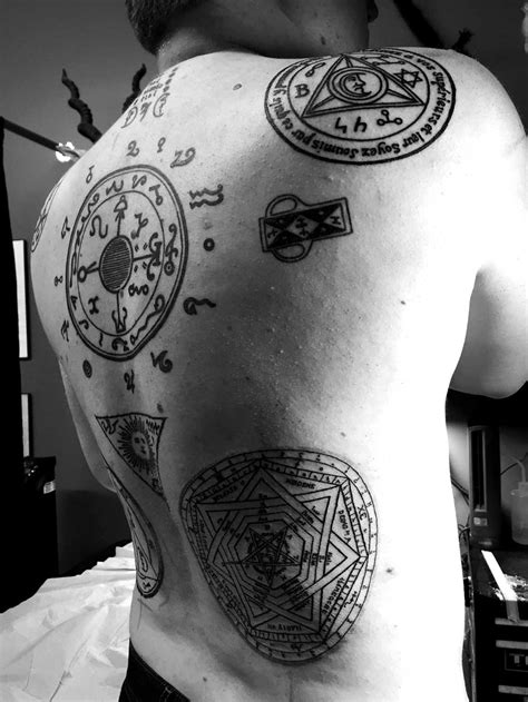 This Guy Got the Most Intense Chaos Magick Tattoos Ever