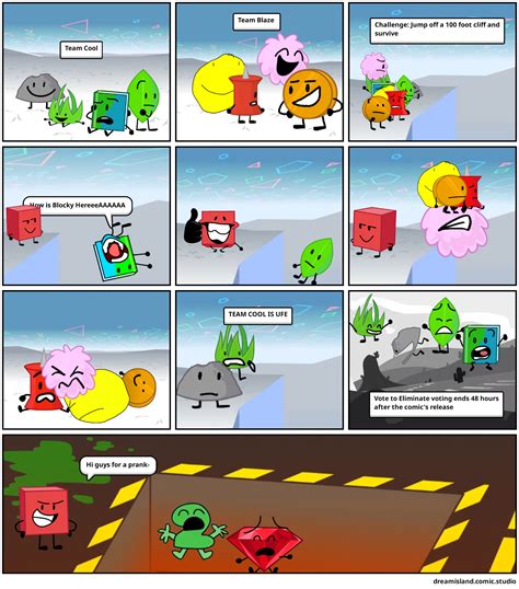 BFDI Competitive Comic Issue #1 : r/BattleForDreamIsland