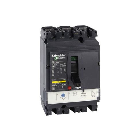 100A 3P MCCB Molded Case Circuit Breaker | Schneider Electric