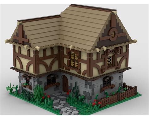 LEGO MOC Medieval House by Cosmo_irgendwas | Rebrickable - Build with LEGO