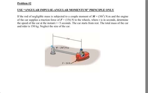 Solved PARTICLE KINETICS: Angular Impulse-Angular Momentum | Chegg.com