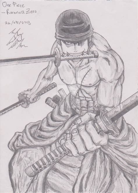 One Piece - Roronoa Zoro by smjr on DeviantArt