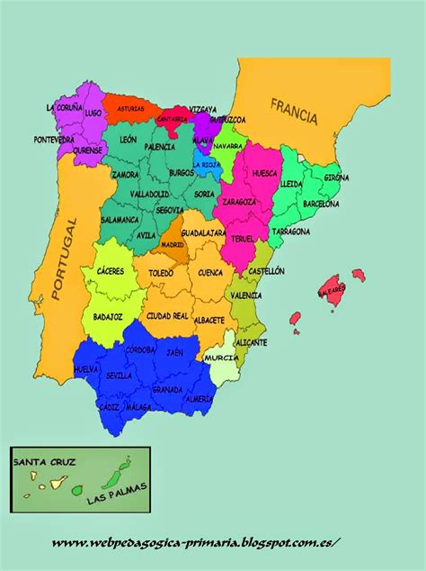 La Mapa De Espana