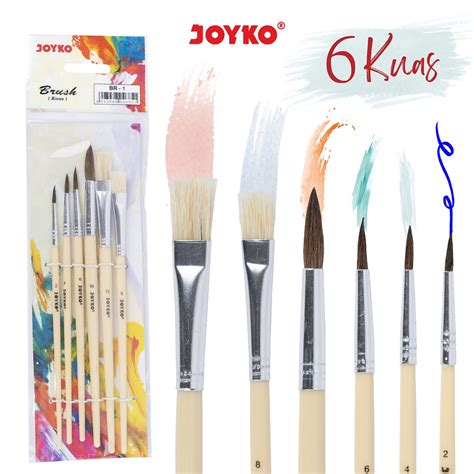 Jual Joyko Kuas Cat Air Joyko Kuas Lukis Joyko kuas Acrylic Joyko Brush ...