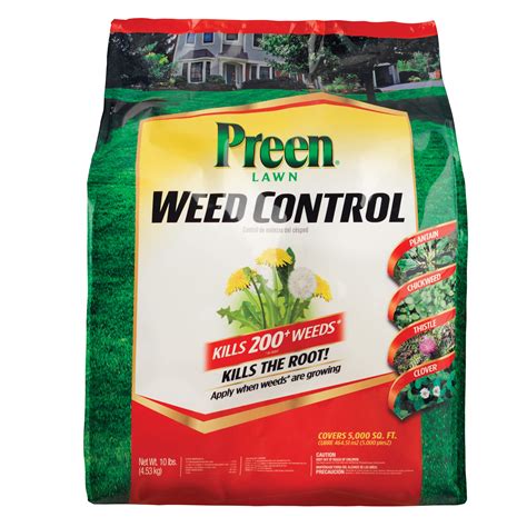 Buy Preen 100512778 Weed Control Lawn, 10 lb - Covers 5,000 sq. ft ...