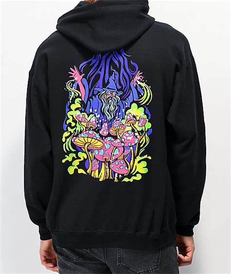 A-Lab Magic Fungi Black Hoodie