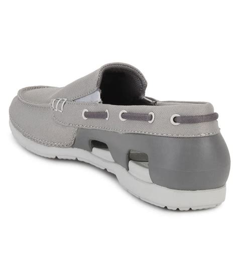 Crocs Gray Slip-on Casual Shoes - Buy Crocs Gray Slip-on Casual Shoes ...