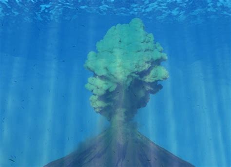 Underwater Volcano Diagram