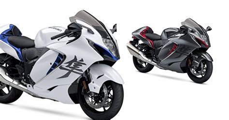 2023 Suzuki Hayabusa revealed; 3 new colours | Cartoq