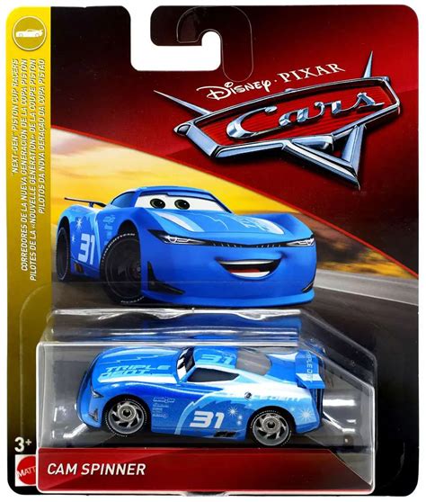 Disney Pixar Cars Cars 3 Next-Gen Piston Cup Racers Cam Spinner Diecast ...