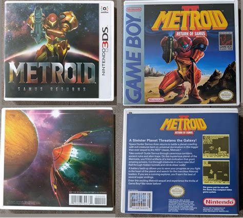 Metroid: Samus Returns has a reversible cover, pays homage to the ...