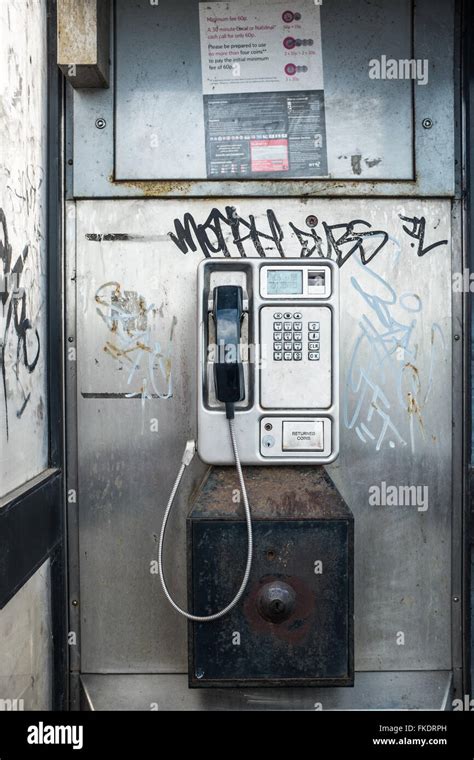 BT Public Payphone & Booth Stock Photo - Alamy