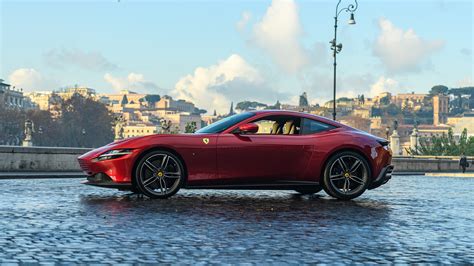 Roma Coupe : Wallpaper Road Trees Coupe Ferrari Roma 2020 Images For ...