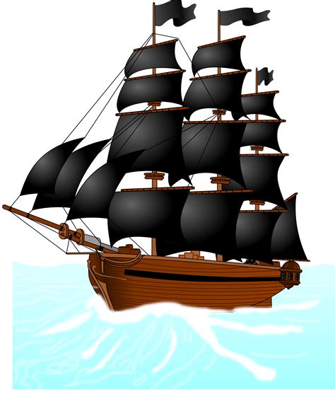 Pirate Boat Picture - ClipArt Best