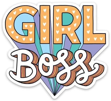 Girl Power Sticker 9 Pack – Big Moods