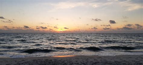 Sunset at the Beach in Naples Stock Image - Image of naples, sunset ...