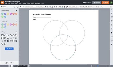 Lucidchart Venn Diagram