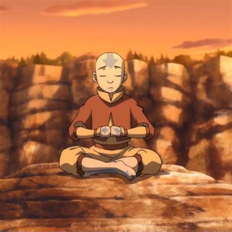 Aang Sitting