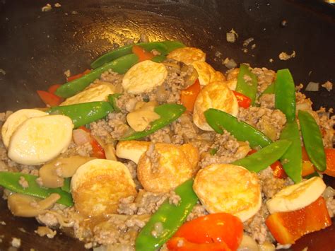 Rachel's Kitchen: Stir-fried japanese egg tofu recipe