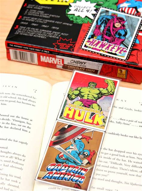 Superhero Bookmarks