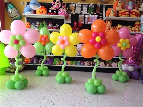 Flower balloons Balloon Centerpieces, Balloon Decorations Party, Party ...