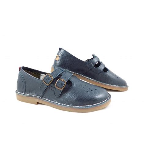 POD Heritage Marley Two Strap Shoes in Navy Blue | rubyshoesday