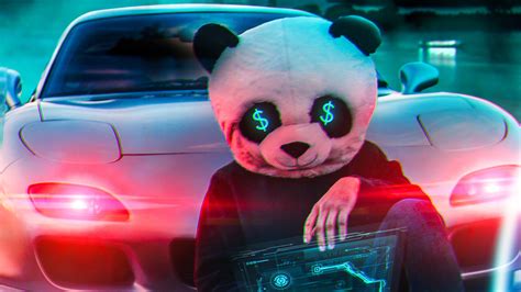 Panda Money Guy 4k Wallpaper,HD Artist Wallpapers,4k Wallpapers,Images ...