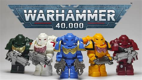 WARHAMMER 40K (KNOCK-OFF/BOOTLEG LEGO MINIFIGURES) - MY601-605 ...