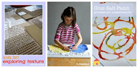 Sensory Process Art Projects for Children - NurtureStore