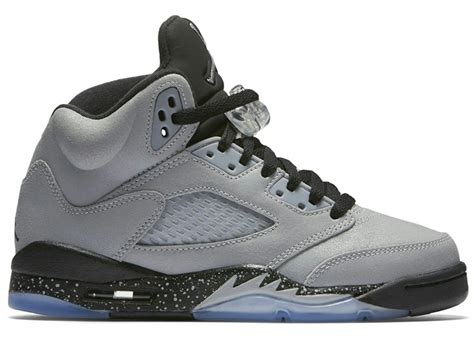 Jordan 5 Retro Wolf Grey (GS) - 440892-008