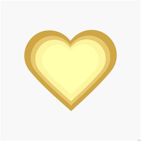 Gold Heart Clipart in Illustrator, SVG, JPG, EPS, PNG - Download ...