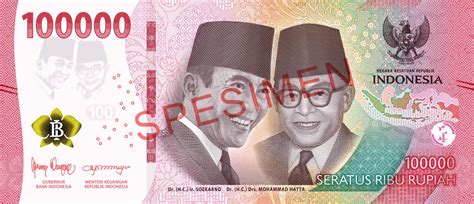 Tampilan Uang Baru Rupiah 2022