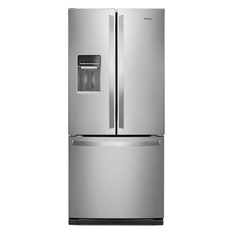 Whirlpool 19.7-cu ft 3-Door 30-in French Door Refrigerator with ...