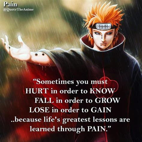 Anime Quotes About Pain of all time Learn more here | quotesenglish5