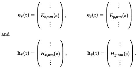 6.2.6 Vector-Matrix Notation