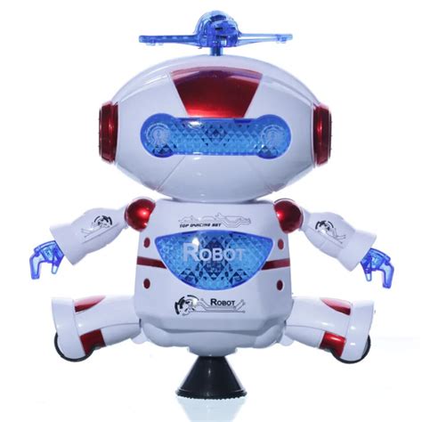 Smart Space Dance Robot Electronic Walking Toys With Music Light Gift ...